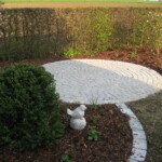 Garten- und Landschaftsbau Peter Oskar in Reithofen - Garten Ruheplatz Pflaster rund Stein Kreis