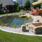Garten- und Landschaftsbau Peter Oskar in Reithofen - Garten Teich Terasse Ruhezone Steg